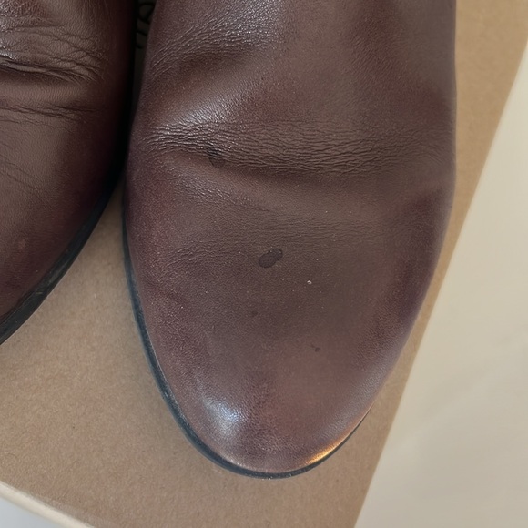 Clark’s brown leather booties - Picture 5 of 9